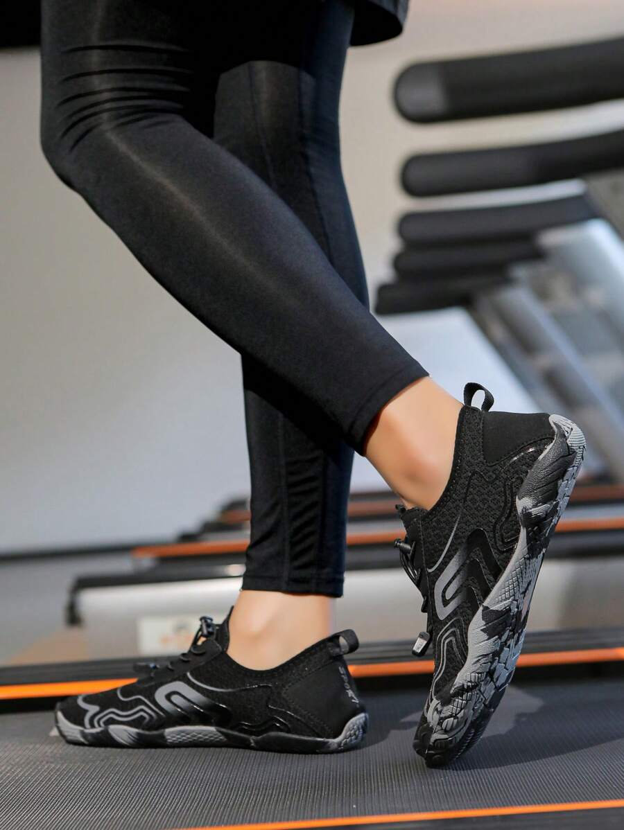 Unisex Indoor Fitness Sports Shoes, Soft Sole Casual Driving Shoes, Couples Beach Sandals, Men's Fashion Sports Outdoor Shoes, Men's Trekking Shoes, Water Shoes, Popular Cross-Border Trekking Shoes, Men's Beach Shoes, Water-Permeable Fitness Outdoor Five Fingers Fishing Swimming Beach Running Shoes