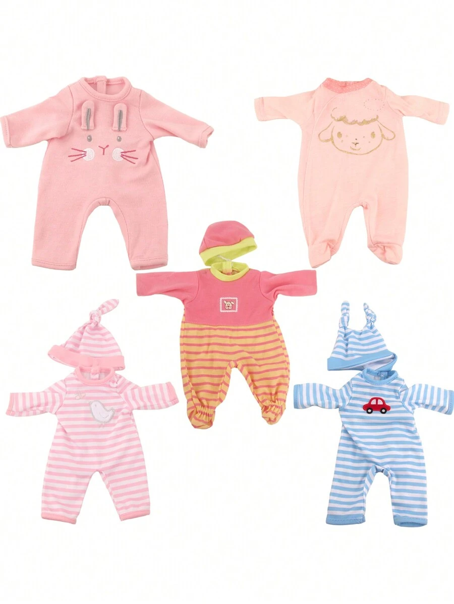 Accessoires de vêtements pour poupée de 12 pouces, décoration de jouet mignonne, cadeau d'anniversaire pour filles, comprend des pyjamas et des tenues