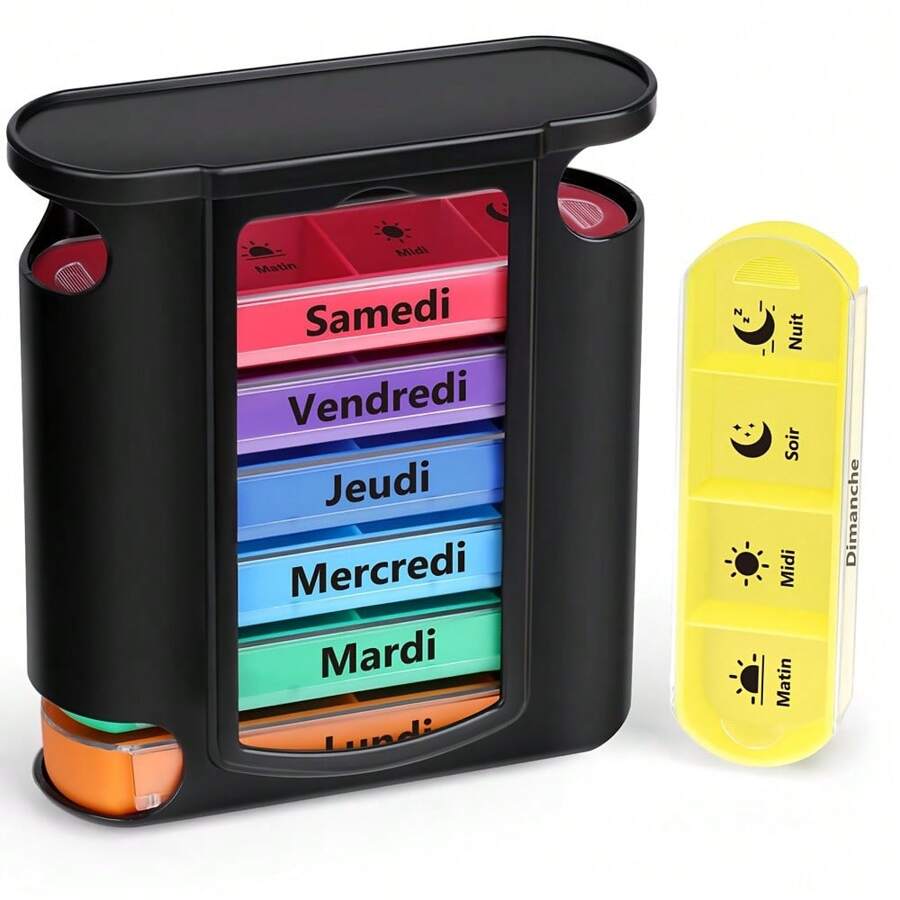 (3 pièces/set) Boîte à prothèses dentaires en forme de pomme avec boîte à prothèses dentaires suspendue à l'intérieur et boîte de rangement pour prothèses dentaires, sac à médicaments, trousse de premiers soins portable, boîte à pilules mignonne, pour les vacances, les voyages, le camping, un organiseur de pilules