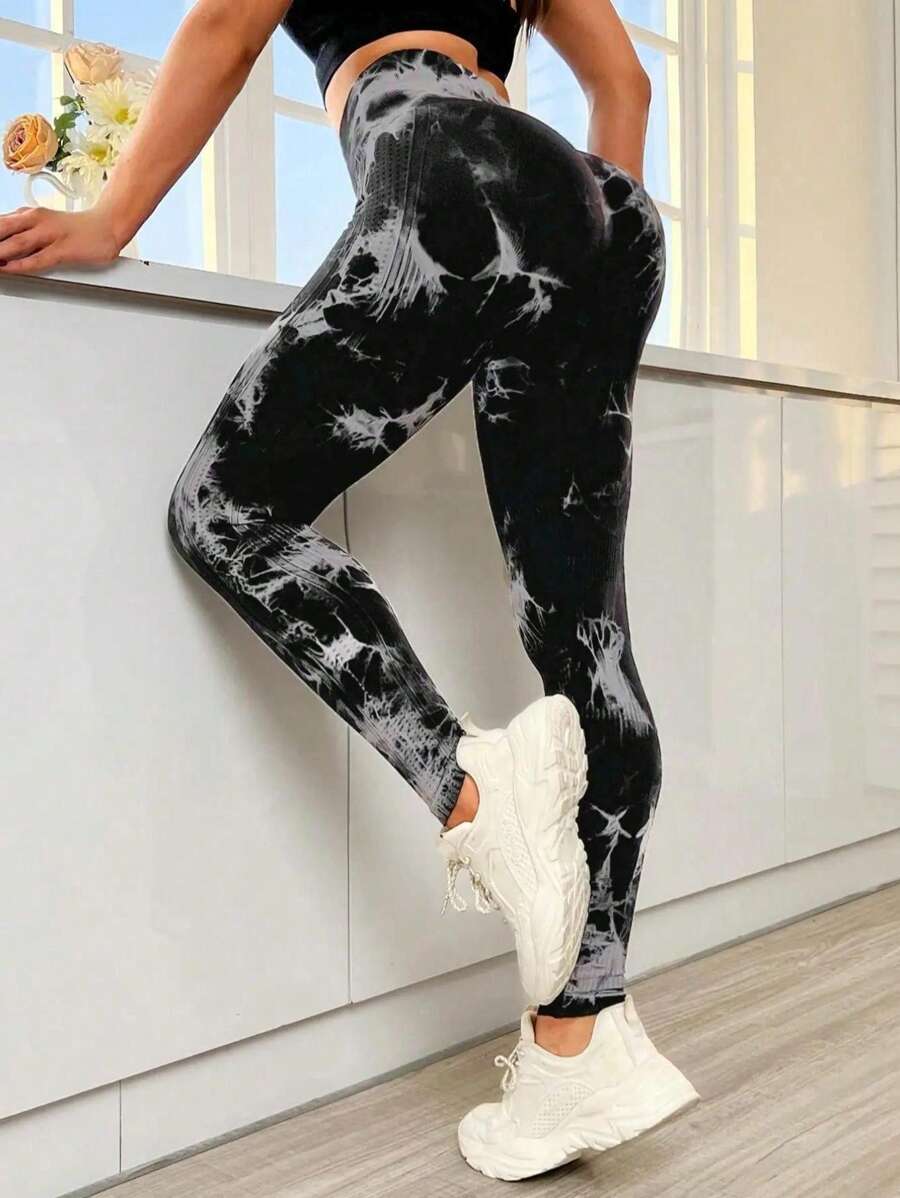 Seamless High-Waist Yoga Leggings - Ultra-Stretch, Quick-Dry Fabric - Versatile Activewear For Women