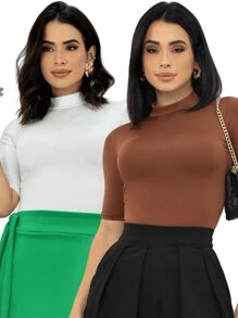 Branco e Marrom
