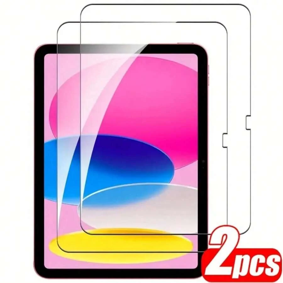 2pcs Screen Protector Compatible With IPad 10th Gen 10.9 Inch (2022) - 2pcs 9H Hardness Tempered Glass, Compatible With IPad 10 Protective Case, Scratch-Resistant, Sensitive Touch