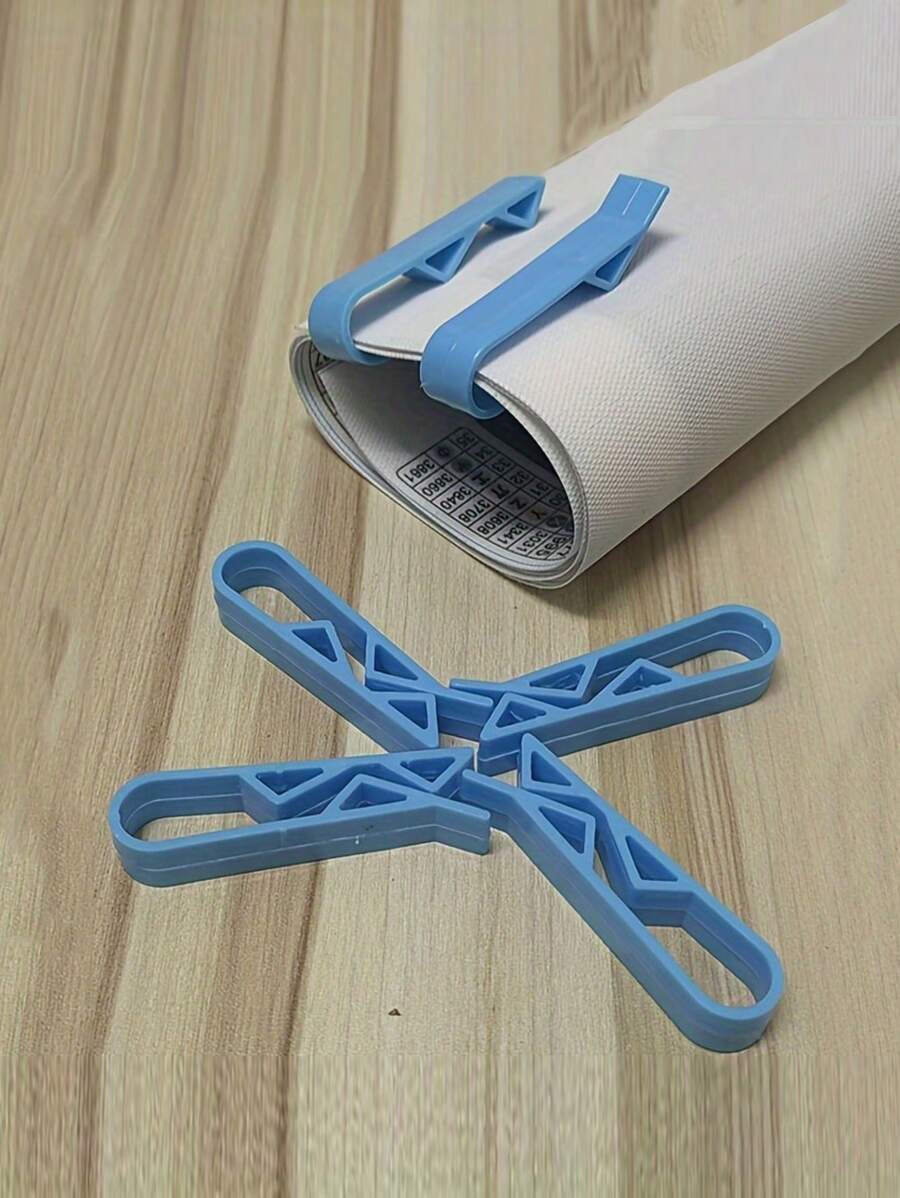4/8 Pcs Diamond Art Canvas Clamp Set, Plastic Diamond Painting Tools, DIY Cross Stitch Full Diamond Embroidery Tool Accessories, Multifunction Anti-Slip Fixing Clamp Sealing Clamp, Can Be Used For Paper Canvas Storage, Food Bags And Garbage Bags, Office And Home Use, Convenient And