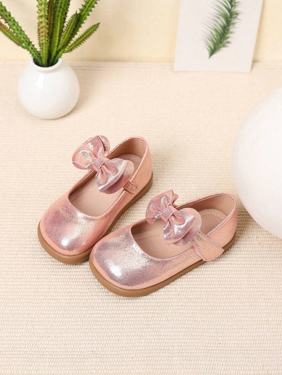 1 Pair Beautiful Butterfly Floral Flat Shoes For Girls, Spring/Summer