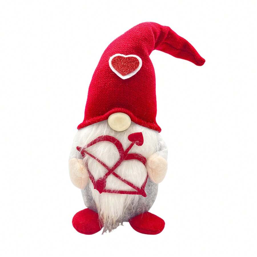 Valentines Day Doll, Portable Faceless Collectible Dolls Gnome Desktop Home Decor Present