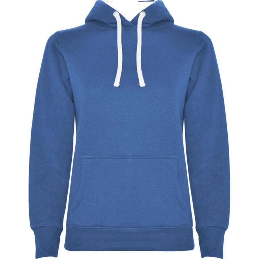 Roly Damska/damska bluza z kapturem Urban Activewear (królewski niebieski/biały)