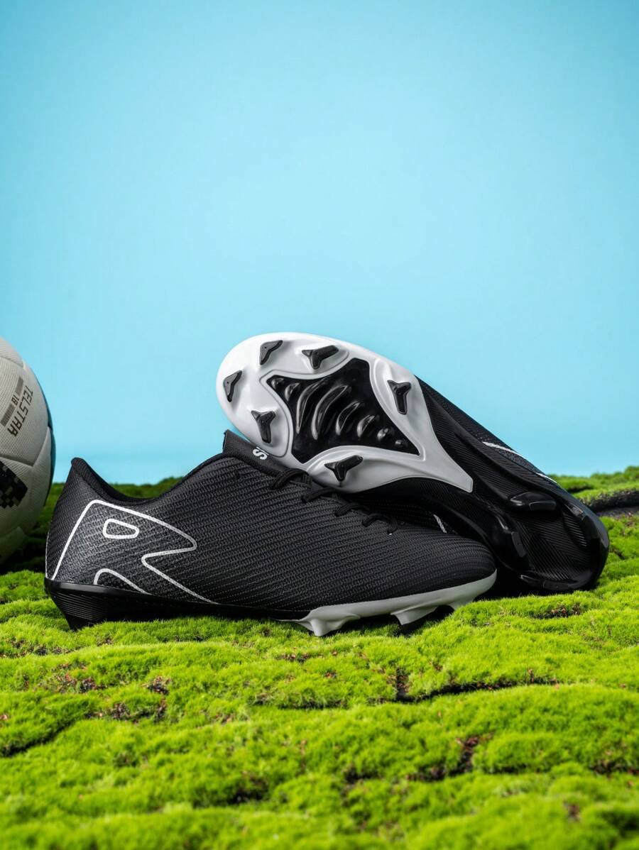 2025 New Kids' Football/Soccer Training Shoes, Professional Youth Boys/Girls AG Long Studs & TF Detachable Studs
