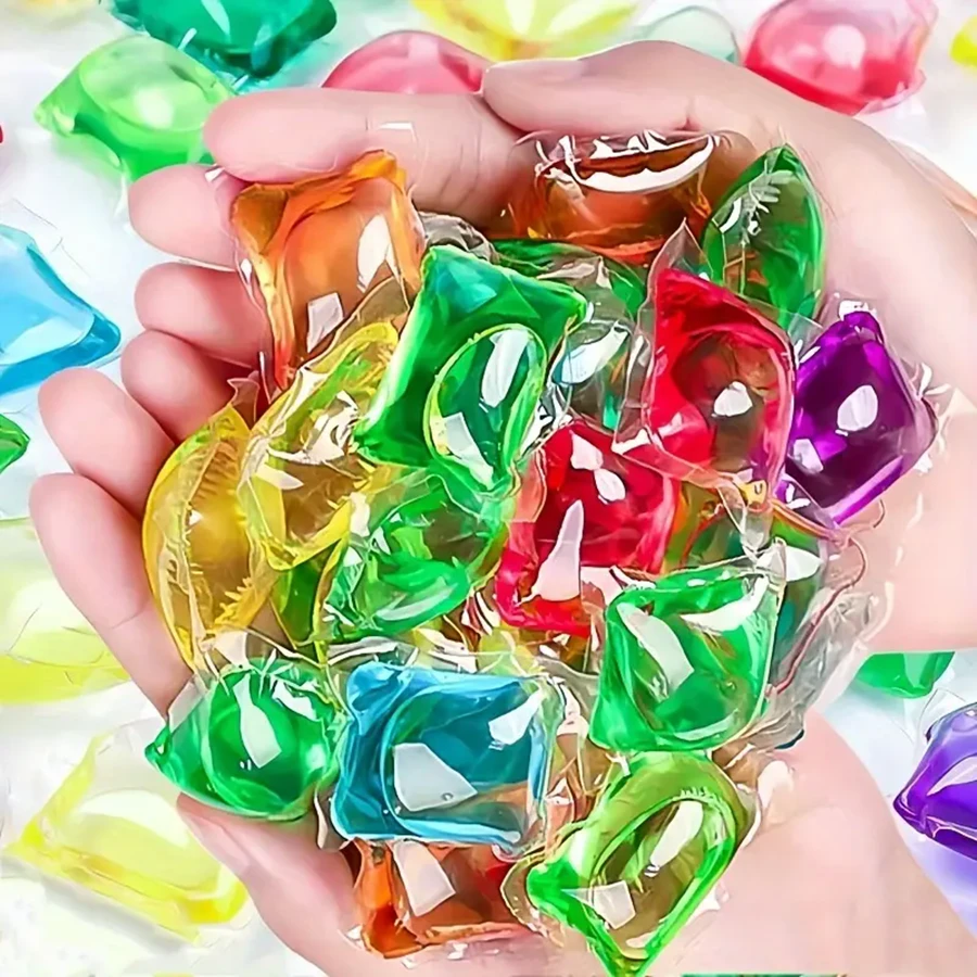 Concentrated Single-Cavity Laundry Detergent Beads, Long-Lasting Fragrance, Low Foam, Easy To Rinse, Convenient Tube, (100g/200g/300g)