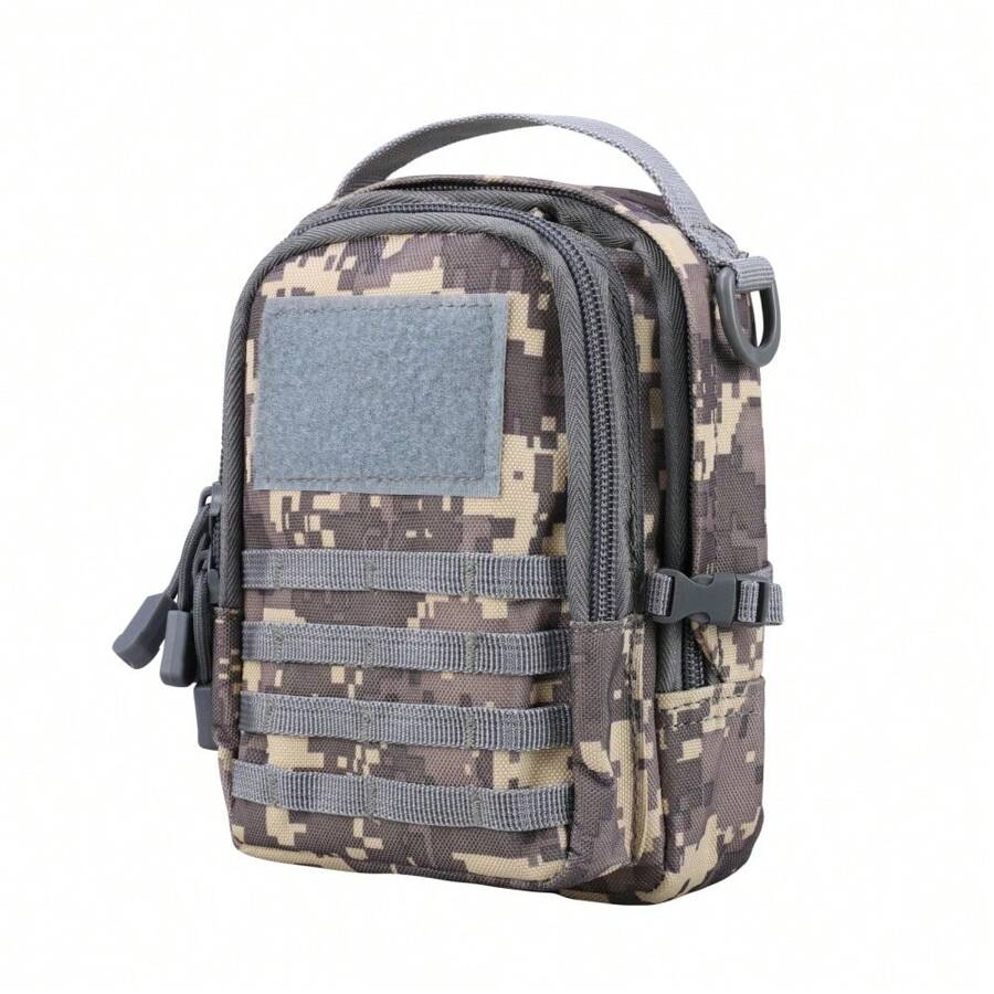 Tactical Molle Pouches Waist Bag, Mobile Phone Belt Pouch, EDC Gadget Slim Utility Waist Bag