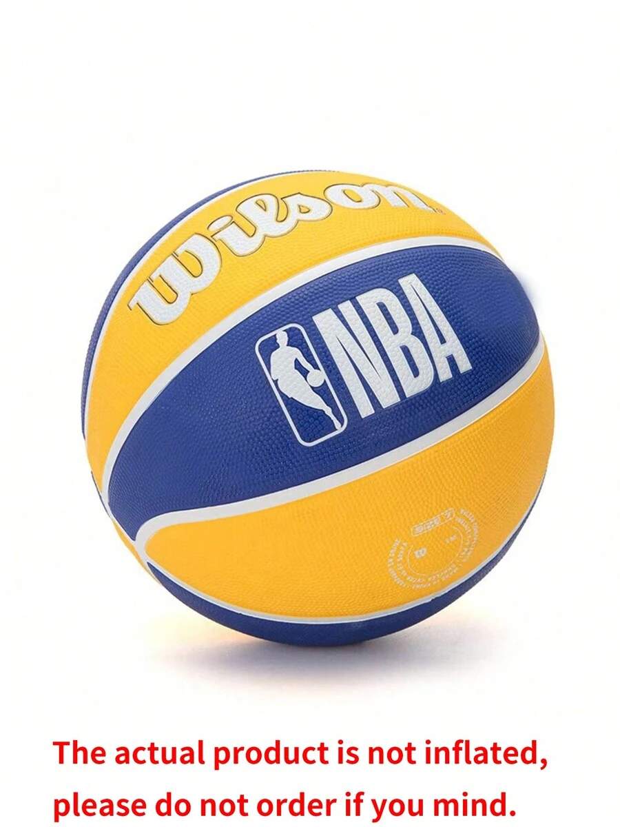 Wilson Series Basketball, Rubber Material For Youth, Students, Indoor/Outdoor Match And Training, Size 7, Not Pre-Inflated