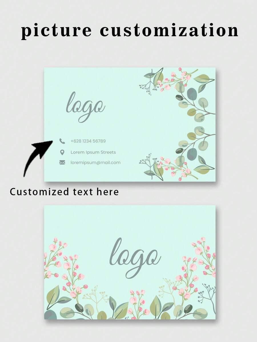 200/500/1000/2000Sheets Customized Double-Sided Business Cards, Personalized Business Card Printing, Customized Logos, Small Business Cards, Personalized Business Cards, Customized Company Cards, Office Desk Cards, Thank-You Cards, Invitation Cards, Customized Small Cards, Desktop Business Cards, Printable Office Desk Label Promotion Cards, Suitable For Professional Contacts, Festivals, Gifts, And Office Supplies Display, Paper Materials