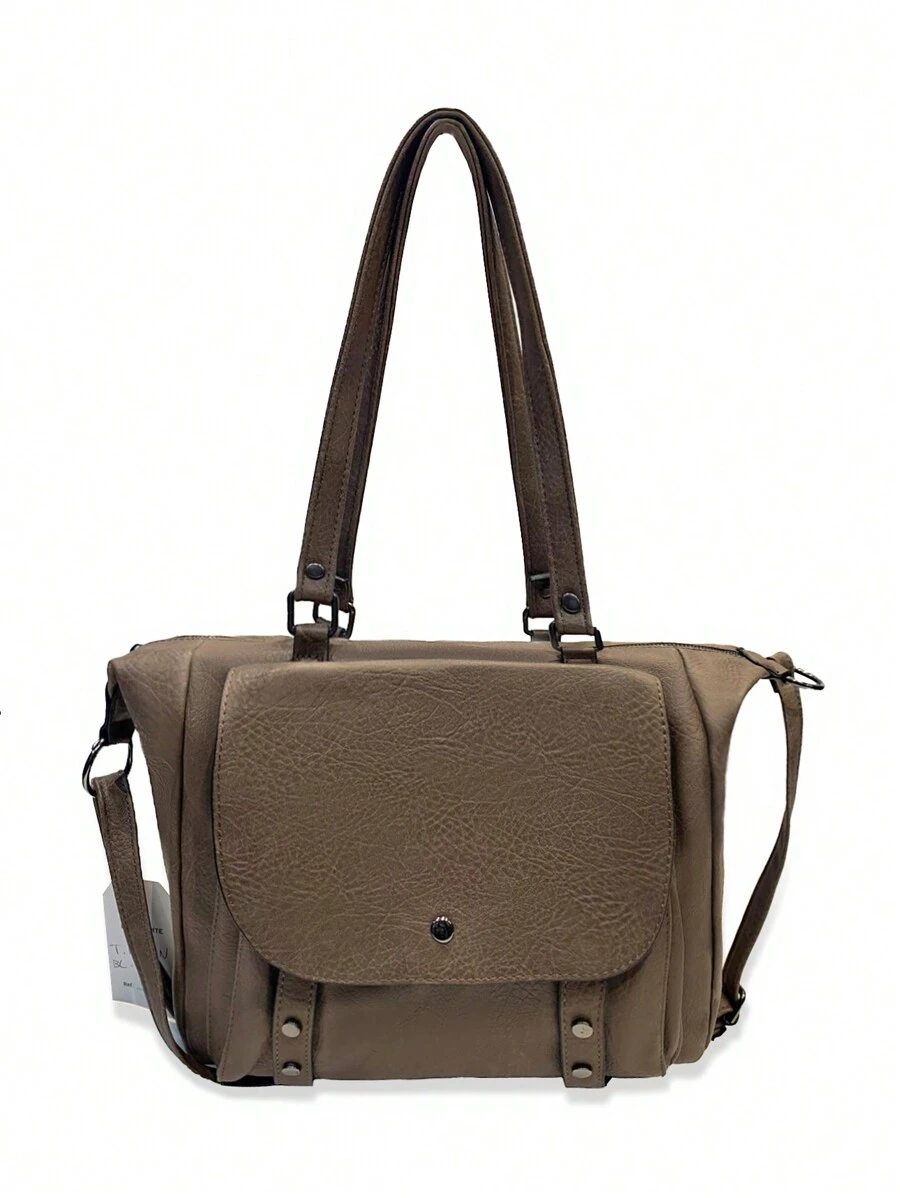 MILANO BAG, Casual, Mode, Elegant, Persoonlijkheid, Luxe, PU, Schoudertas, Handheld, Cross-Body, Verstelbare band, Geschikt voor festivalfeest, Vakantie, Zakelijk, Zomer, Old Money-stijl, Weekend, Cadeau