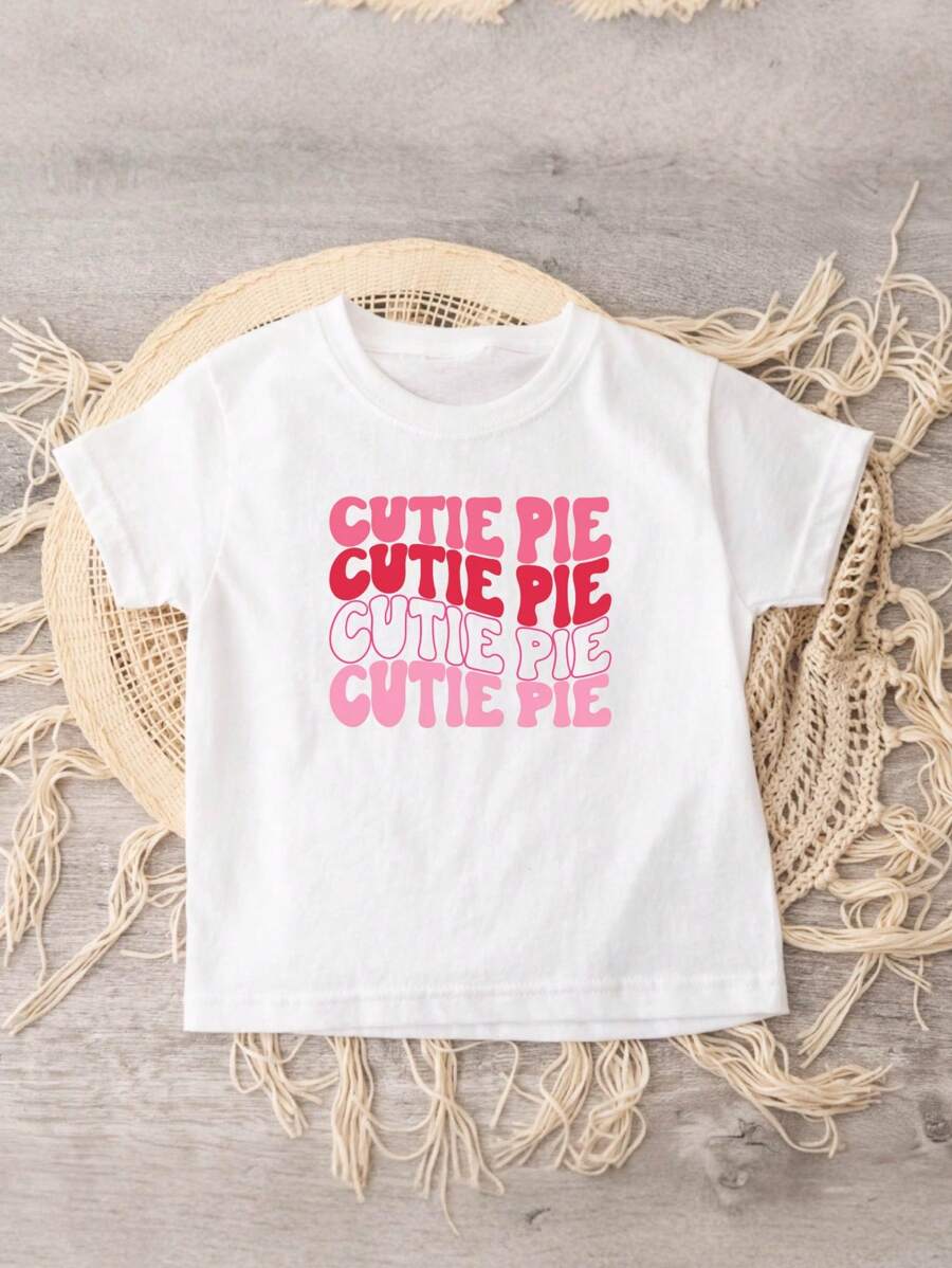 Cutie Pie Kids Shirt, Valentines Kids Shirts, Valentine Bodysuit, Cute Valentines Gifts From Parents, Baby Bodysuit Cute Valentine, Valentines Day Shirts For Kids TX-880
