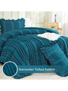 Teal Ruffle
