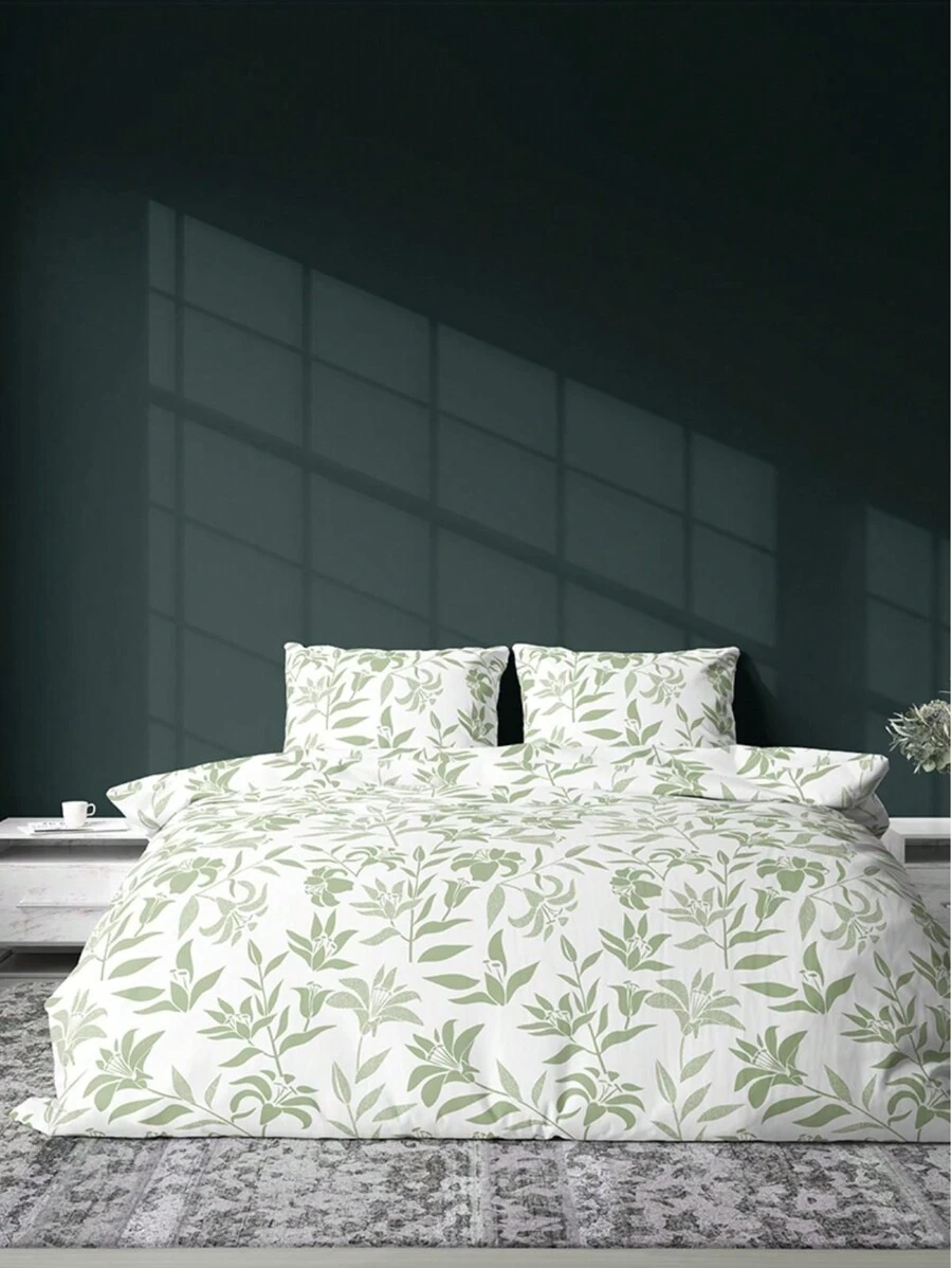 Set copripiumino a cuori rossi da 3 pezzi | Copripiumino 200x200 cm 1 pezzo e federe 80x80 cm 2 pezzi | SENZA LENZUOLA