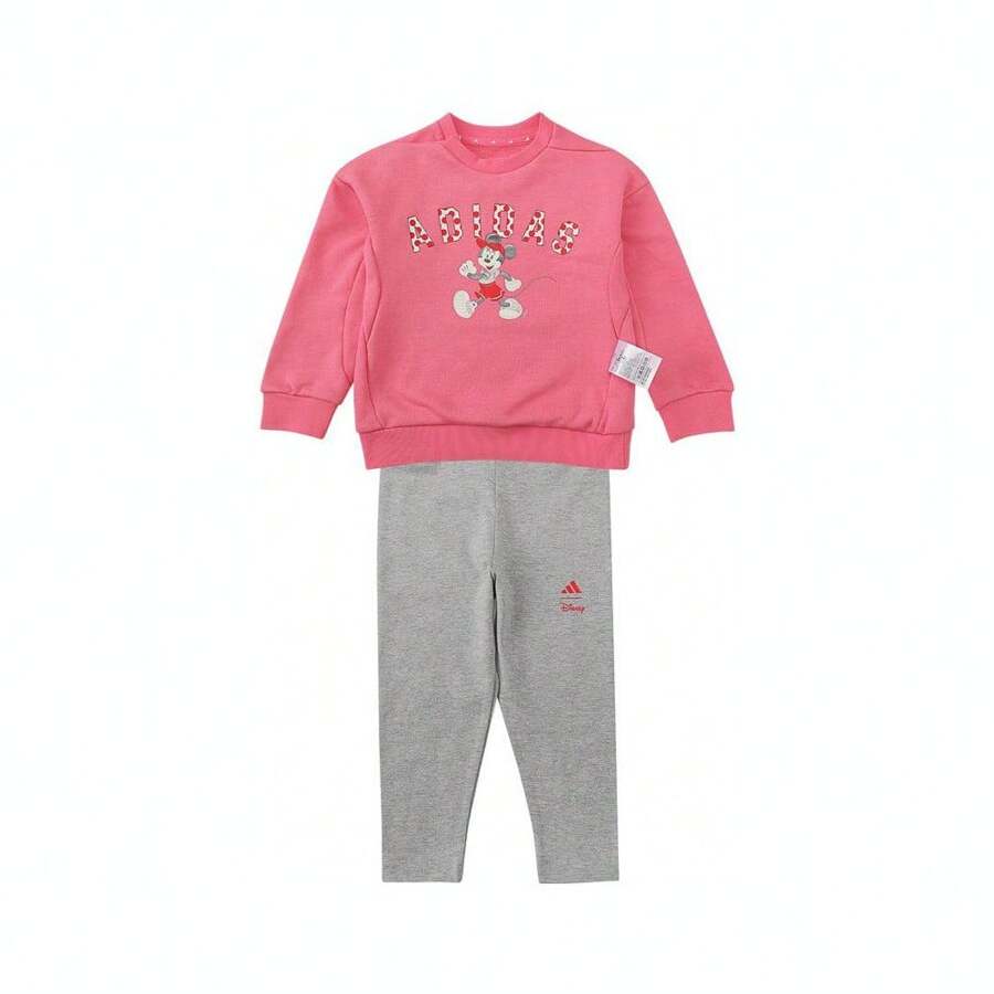 Adidas 2025 Girls I DY MI JOG Children's Pants Shirt Suit JF3627
