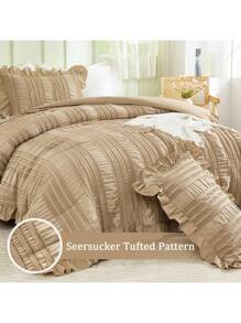 Khaki Ruffle