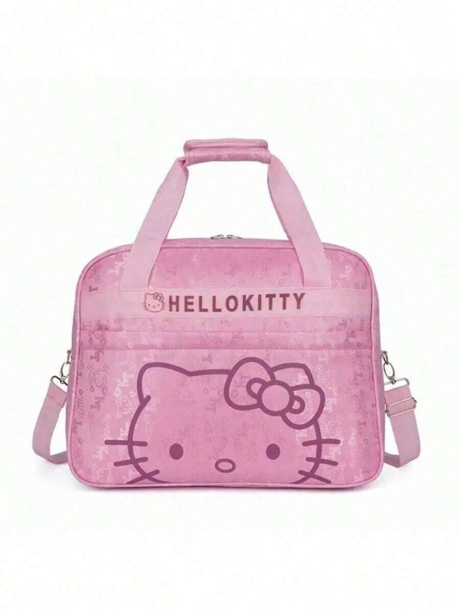 Sanrio 1PC Modna torebka, Duża kosmetyczka podróżna, Słodka torba o dużej pojemności, wielofunkcyjna, prezent urodzinowy, organizer na spinki do włosów dla mamy, przenośny, Słodki wzór postaci, Fani, którzy nie potrzebują prądu (różne wzory), wystrój domu, Kawaii urodzinowe, Prezenty urodzinowe, Prezenty na imprezę, Dekoracje imprezowe