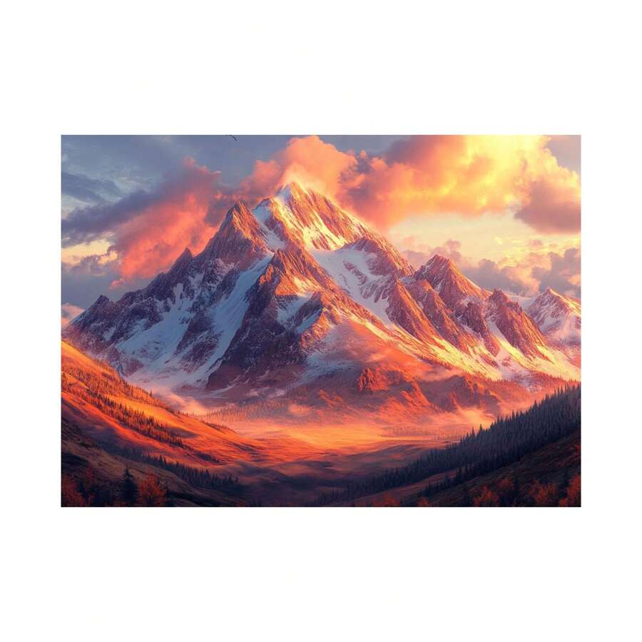 Sunset Beautys Canvas Wall Art, Capture The Serene Beautys Of Sunset With This Stunning Canvas Wall Art, Perfect For Creating A Calming And Elegants Atmosphere In Any Room Sunset Painting Sunset Canvas Wall Art Sunset Pictures Beach Sunset Wall Art Sunset Poster Sunset Light, For Bathroom Library Cafe Children'S Room Bar Meeting Room Living Room And Other Decorative()