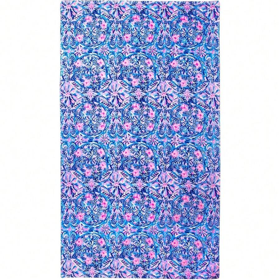 Oversized Pool/Beach Towel, 29 X 58 Inch, Large Terry Cloth Towel For Adults, Splendor In The Sand, Soft Towel With Unique Design Summer Travel, Vacation Holiday Bathroom Decor Beach Essentials