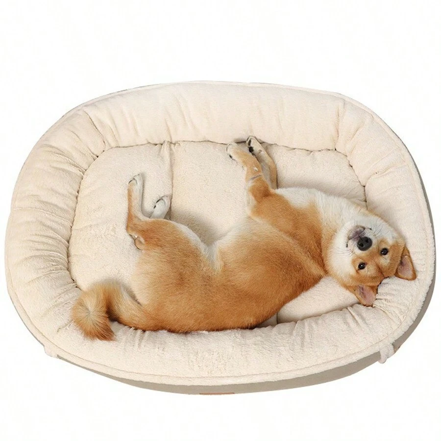 Cama/nido para mascotas de gran capacidad, suave y cómoda para gatos y perros