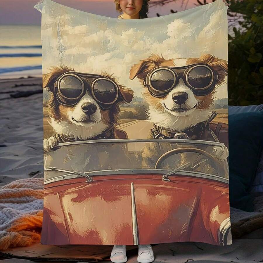 Funny Soft Blanket, Multifunctional Outdoor Blanket - Great For Home Decoration, Outdoor Excursions, Valentine's Day, Christmas, Thanksgiving, New Year's Eve & More - An Amazing Gift