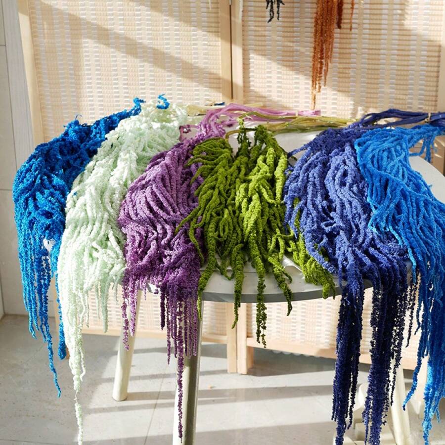 Grande taille Fleur d'amarante décorative doux au toucher et naturel, décorations de mariage préservées, cadeaux décoratifs d'anniversaire d'été, fournitures scolaires, décoration de chambre