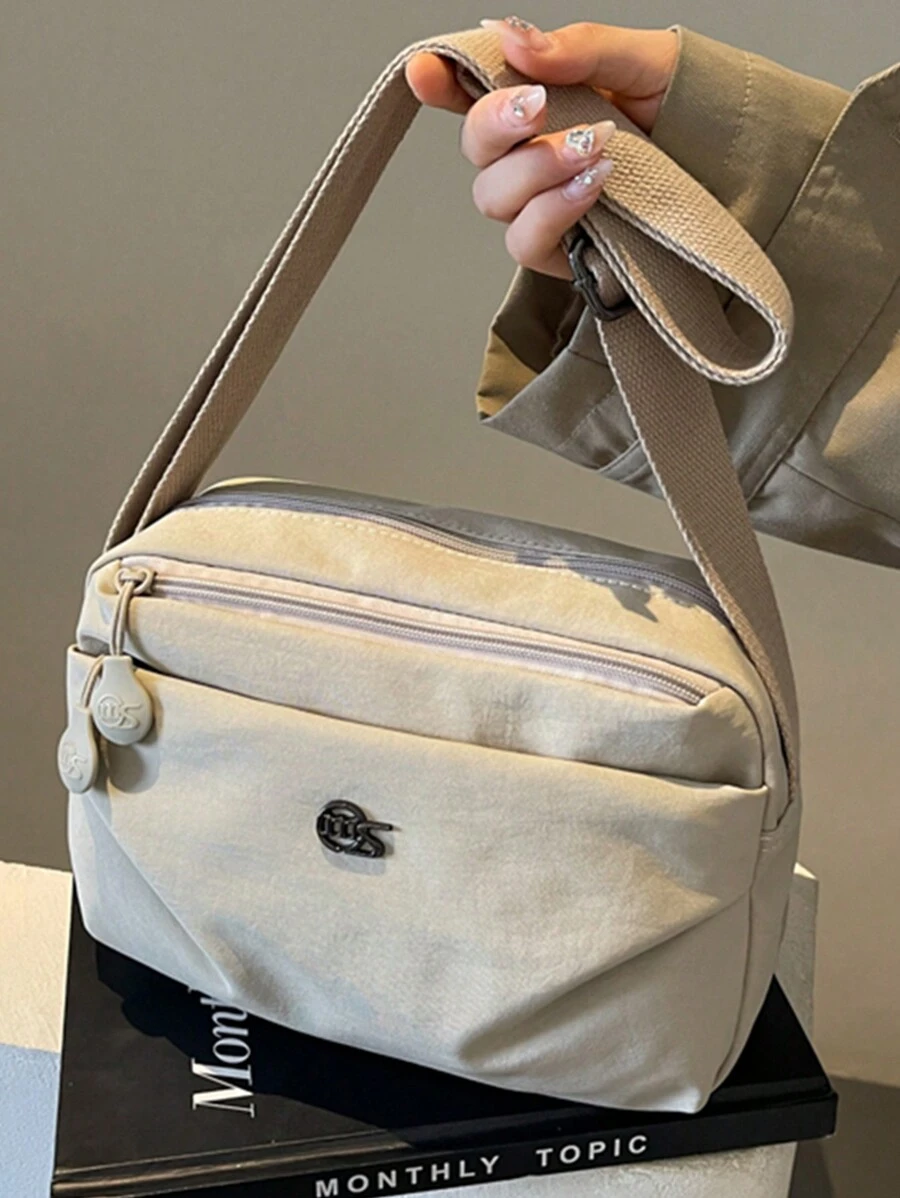 Crossbody Handbags For Women With Multi Pocket Shoulder Bag Nylon Travel Purse