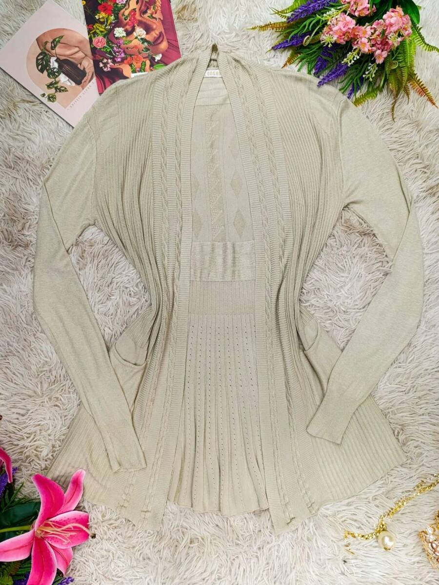 Cardigã em Modal Importado. Kimono/Sobretudo em modal Tamanho único 36 AO 46