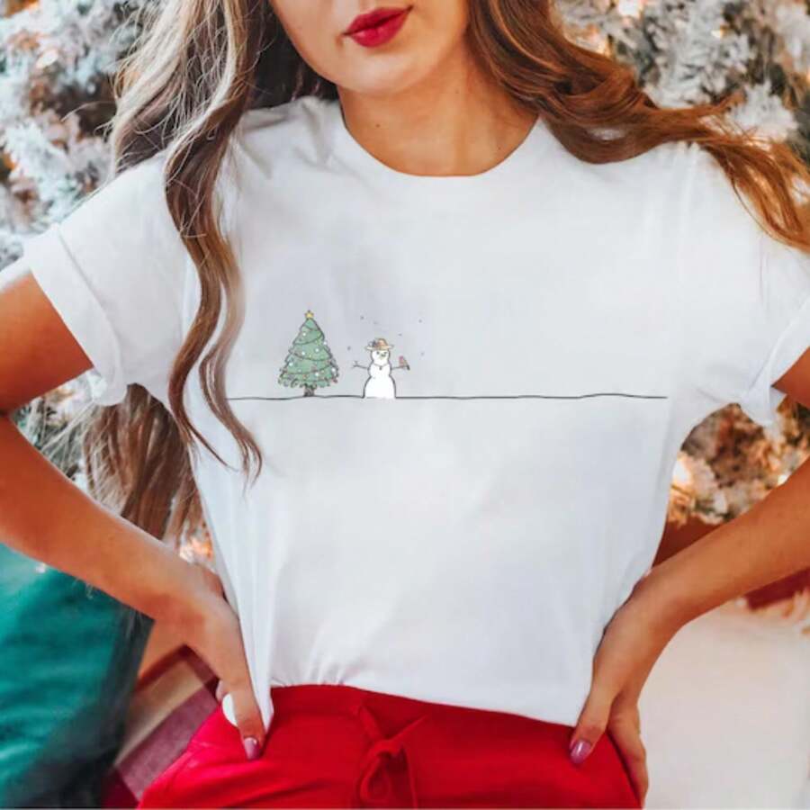 Christmas Snowman Shirt, Christmas Hoodie, Snowman Shirt, Snowman T-Shirt, Christmas Crewneck, Christmas Shirts For Women