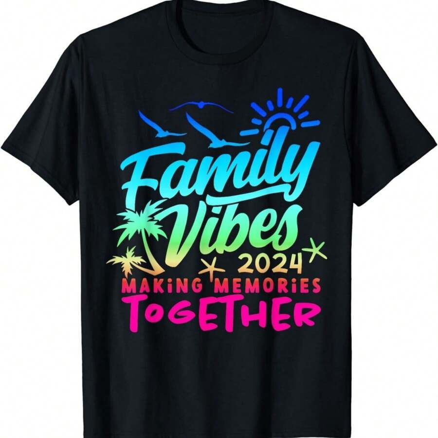 Family Vacation 2024 Beach Matching Family Summer Vacation Gift Unisex T-Shirt