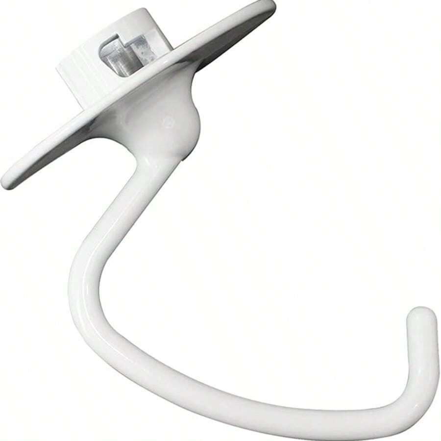 4,5/5 Liter Drahtquirl, beschichteter Haken, flacher beschichteter Rührer und flexibler Randschaber für KitchenAid Kippkopf-Standmixer, komplett aus Metall gegossener flacher Rührbesen mit flexiblen Silikonrändern und Schüsselabstreifer (eine Seite mit Silikon)