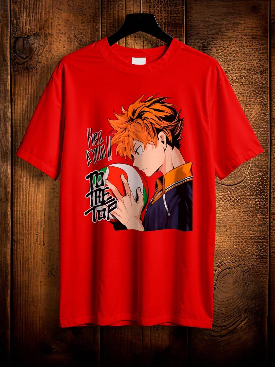 Camiseta Camisa Haikyuu Shoyo Hinata Tobio Kageyama Jogo Basquete Anime Ref 2241 VEST NERD