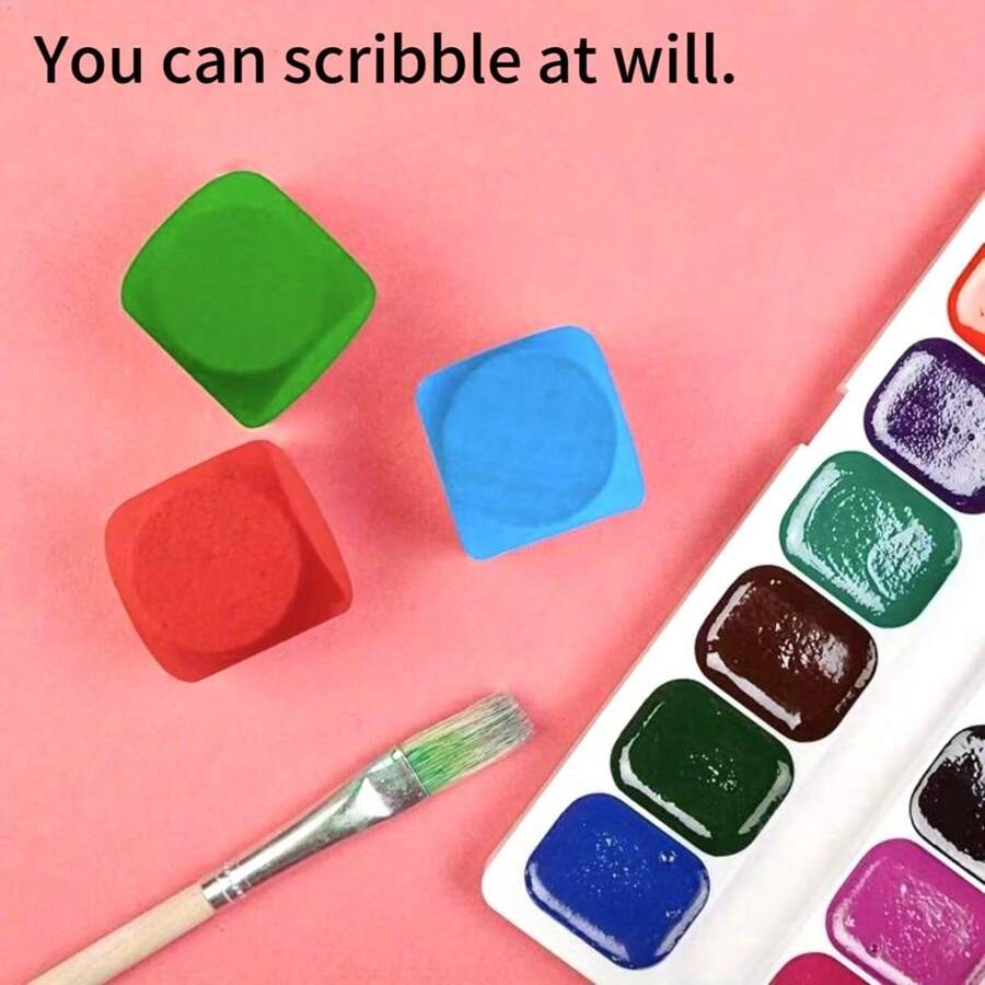 3/10pcs 20mm Unfinished Wooden Square Dice, 6 Sides, Square & Rounded Corners, DIY Creative Crafting, Craft Decor Accessories