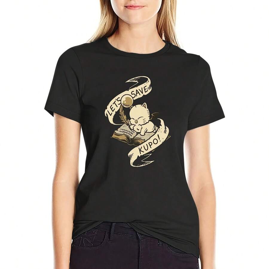Camiseta Kupo Kupo Kupo, camisetas, camisetas gráficas, ropa para dama, camisetas para mujer
