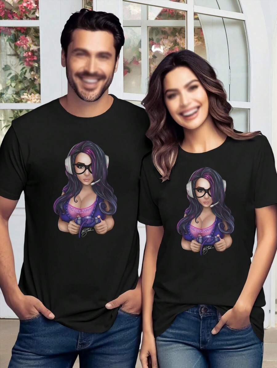 That Girl Tammie Ladies' T-Shirt Trendy Cute Stylish Tops For Women