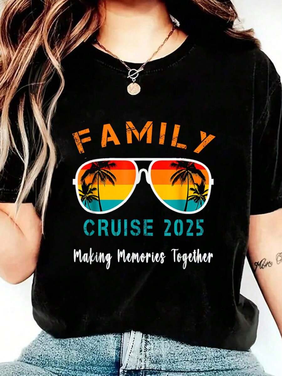 Vintage Matching Family Vacation Apparel 2025