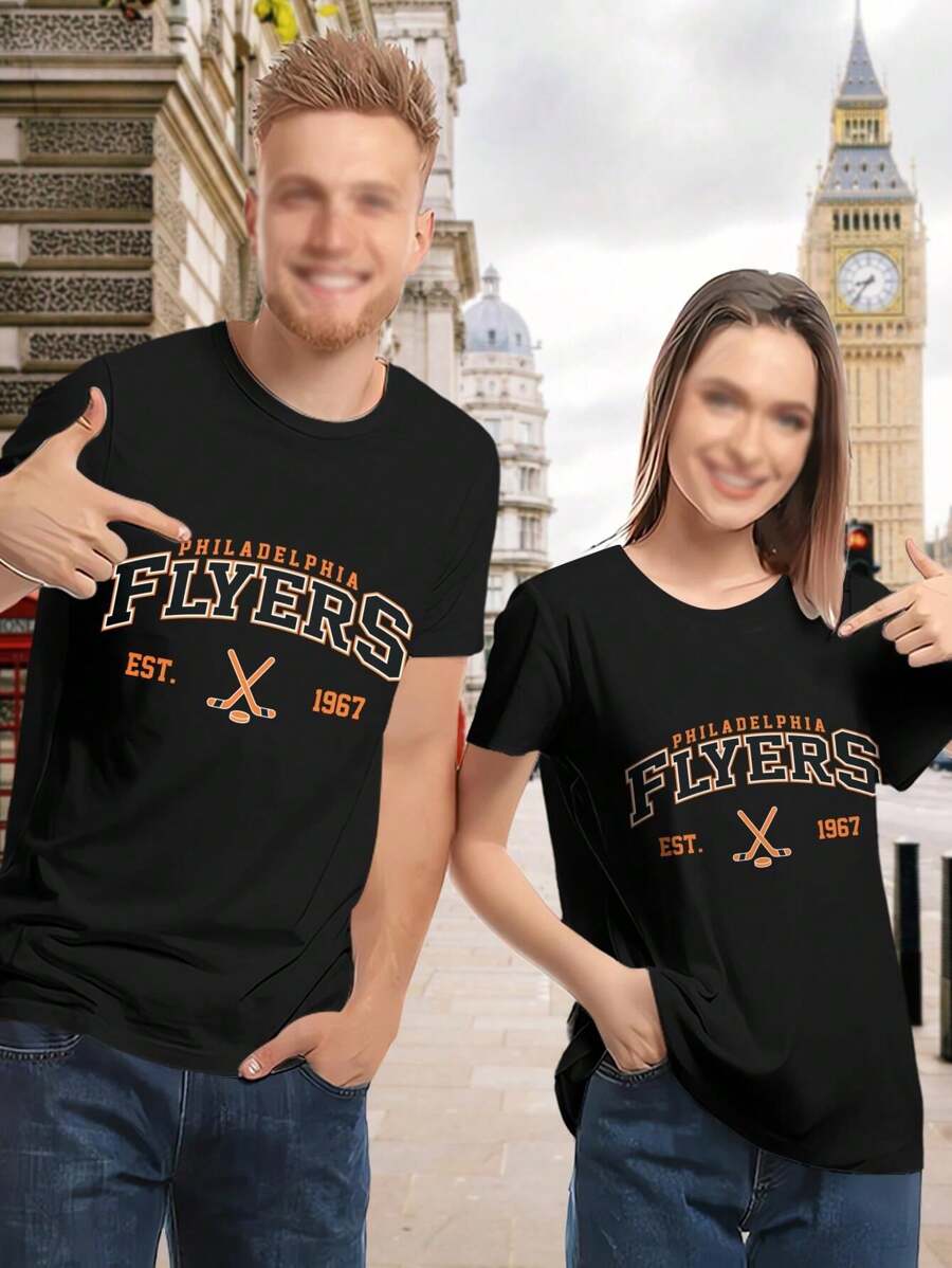 Women's Flyers Hockey T-Shirt Stylish Comfortable Team Apparel