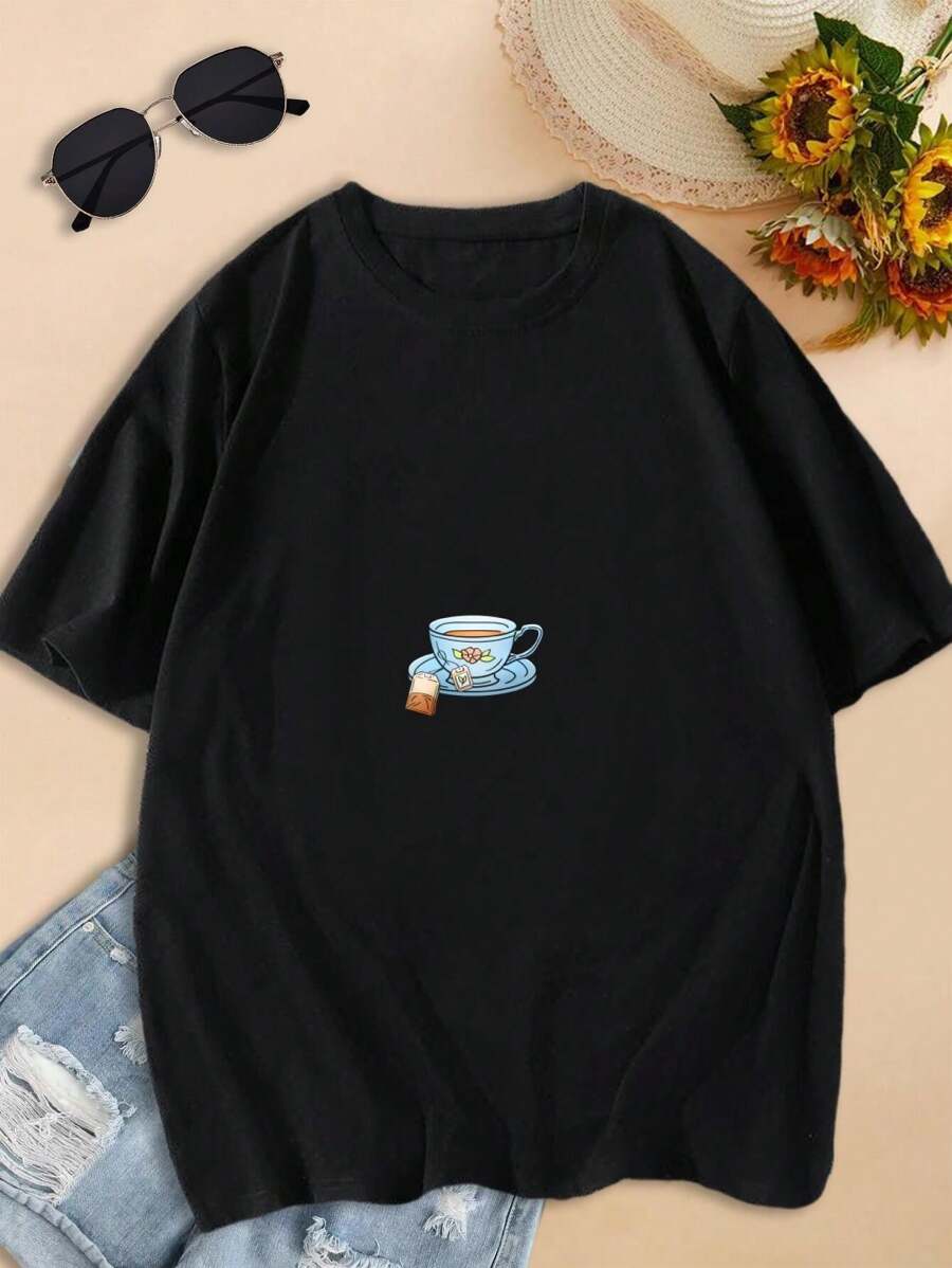 I Like People The Way I Like My Tea Lovers' Matching T-Shirts For Women