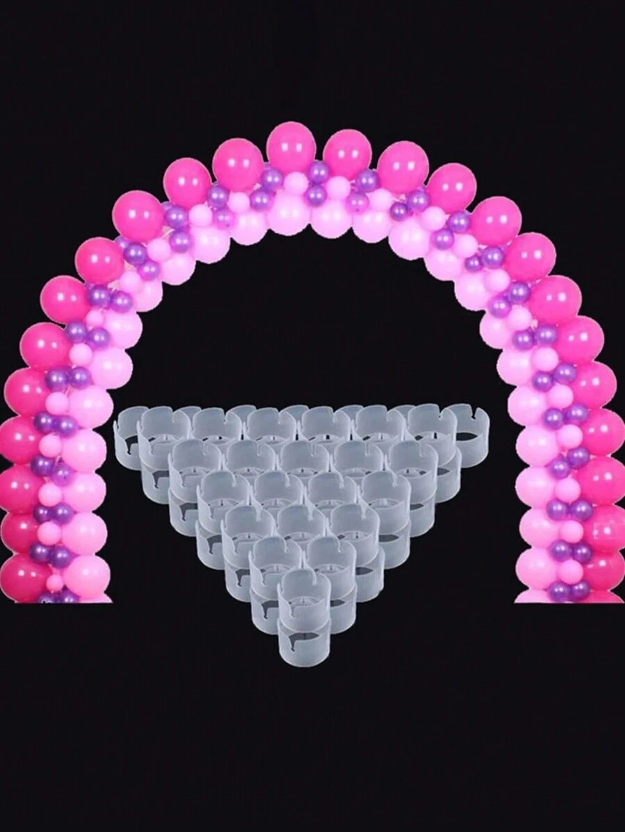 10/30/50PCS Decorative Decor Balloon Rings Buckle Balloon Arch Folder Convenient Clip Connector Balloon Clips For Balloon Arch