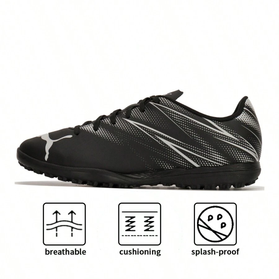Puma Zapatos de fútbol/fútbol ATTACANTO TT TT, con tracción y amortiguación de impactos, para uso diario, partidos y entrenamiento de hombres, estilo n.º 107478-01