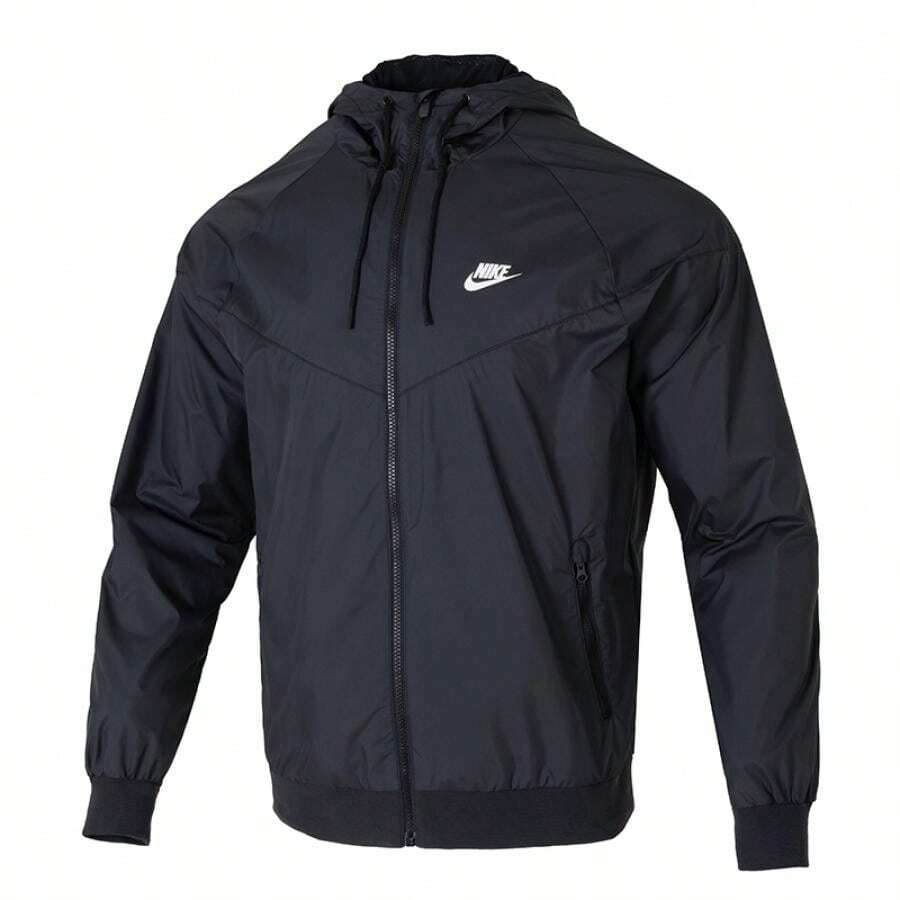 Nike Chaqueta cortaviento tejida para entrenamiento, actividades al aire libre y casual para hombres, talla M, referencia 727325-010, de la marca NSW (Sportswear)