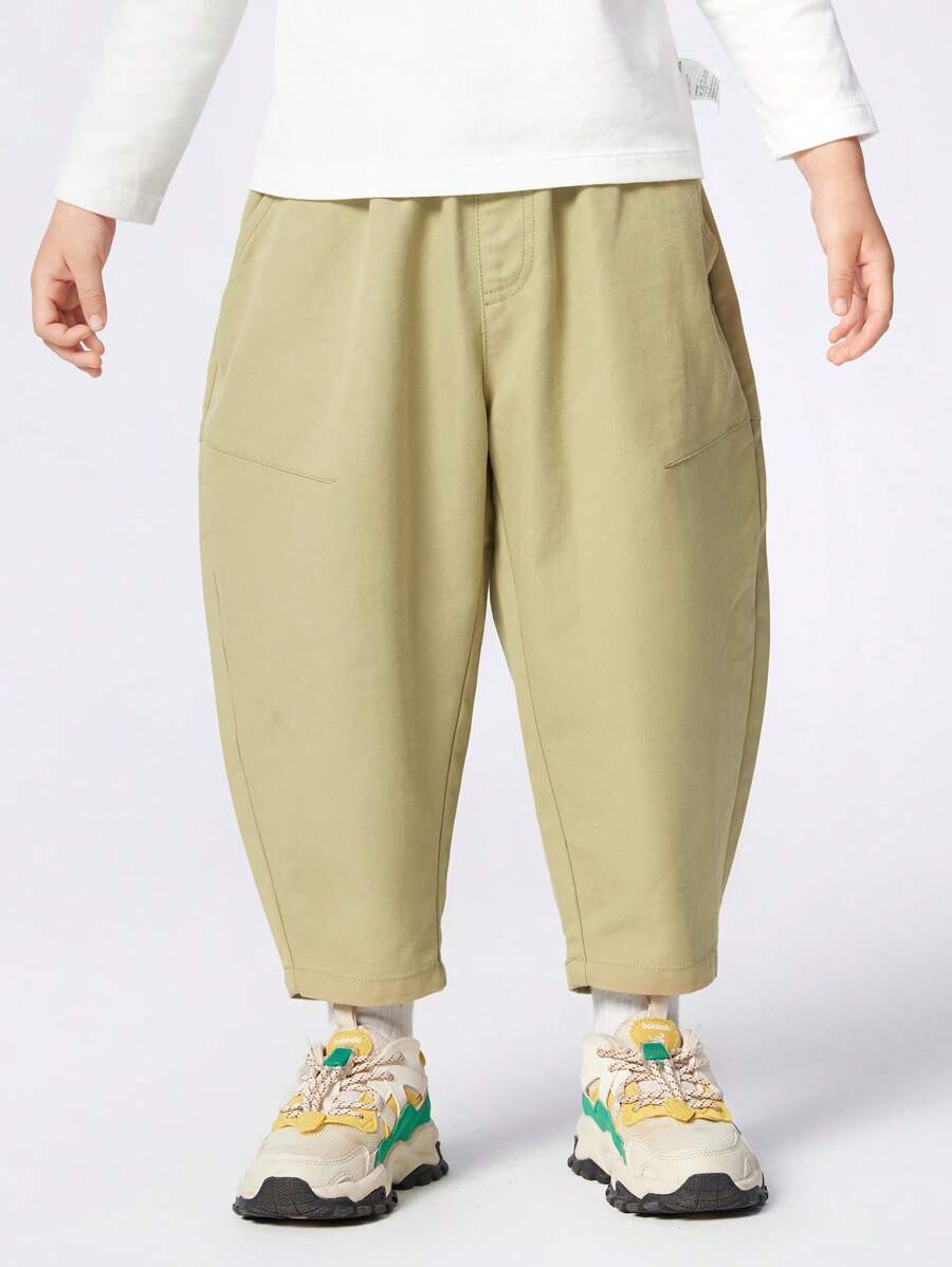Balabala Vintage taps toelopende broek voor jongens, retro lentestijl