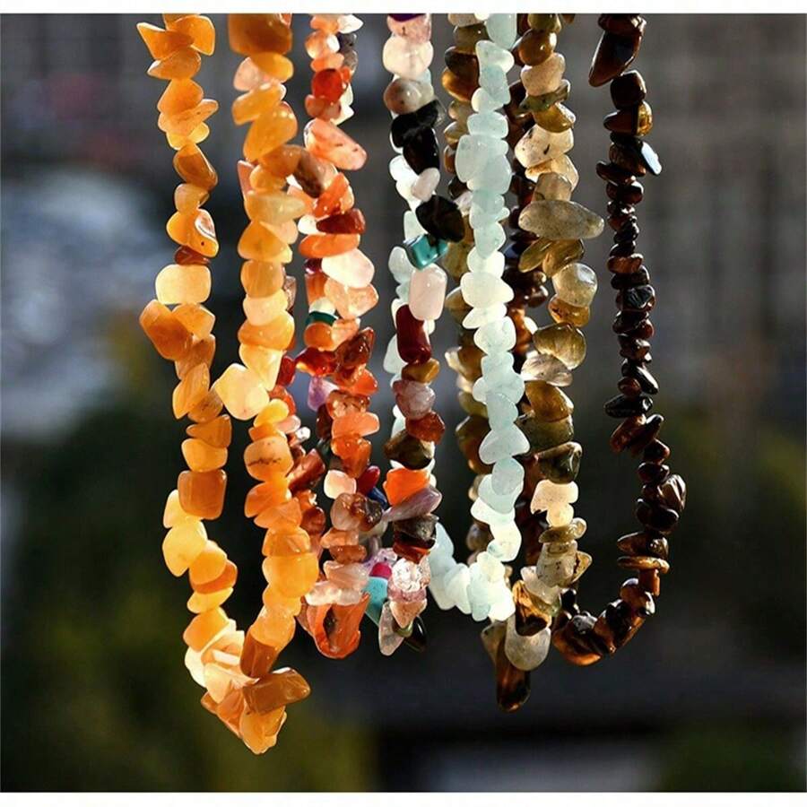 1 pieza Cuentas de piedra roja de cuarzo natural mixto con forma asimétrica irregular, cuentas de piedras preciosas sueltas para collares, joyas de moda bohemias para mujer para playa, vacaciones, fiestas, regalos, cumpleaños, festividades, adecuadas para uso diario, vacaciones, citas, regalos, Ramadán, Día de la Madre, Día del Padre, Eid Al-Adha, Navidad, Halloween, San Valentín, Año Nuevo