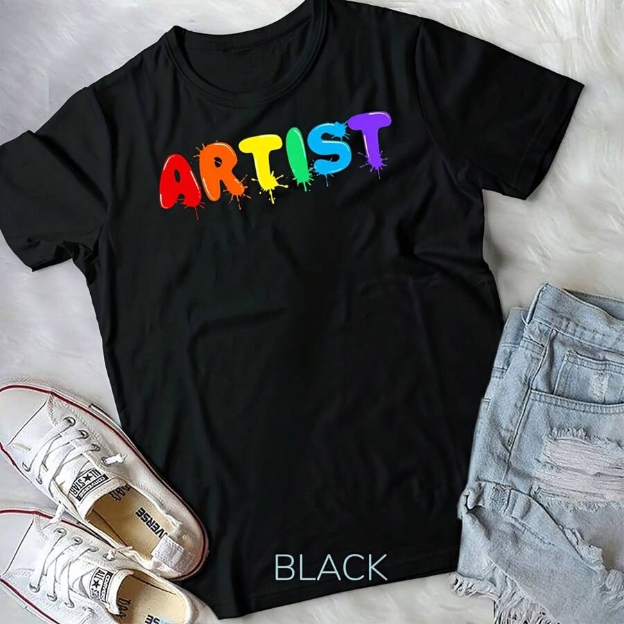 Funny Artist Art Men Women Kids Artsy Drawing Painting Lover Unisex T-Shirt