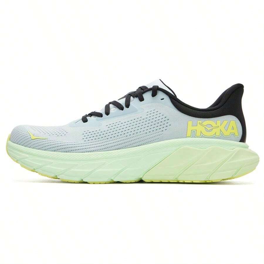 Hoka Zapatillas de running con 7 amortiguaciones transpirables para hombres, zapatillas de entrenamiento de larga distancia para carretera exterior 1147850