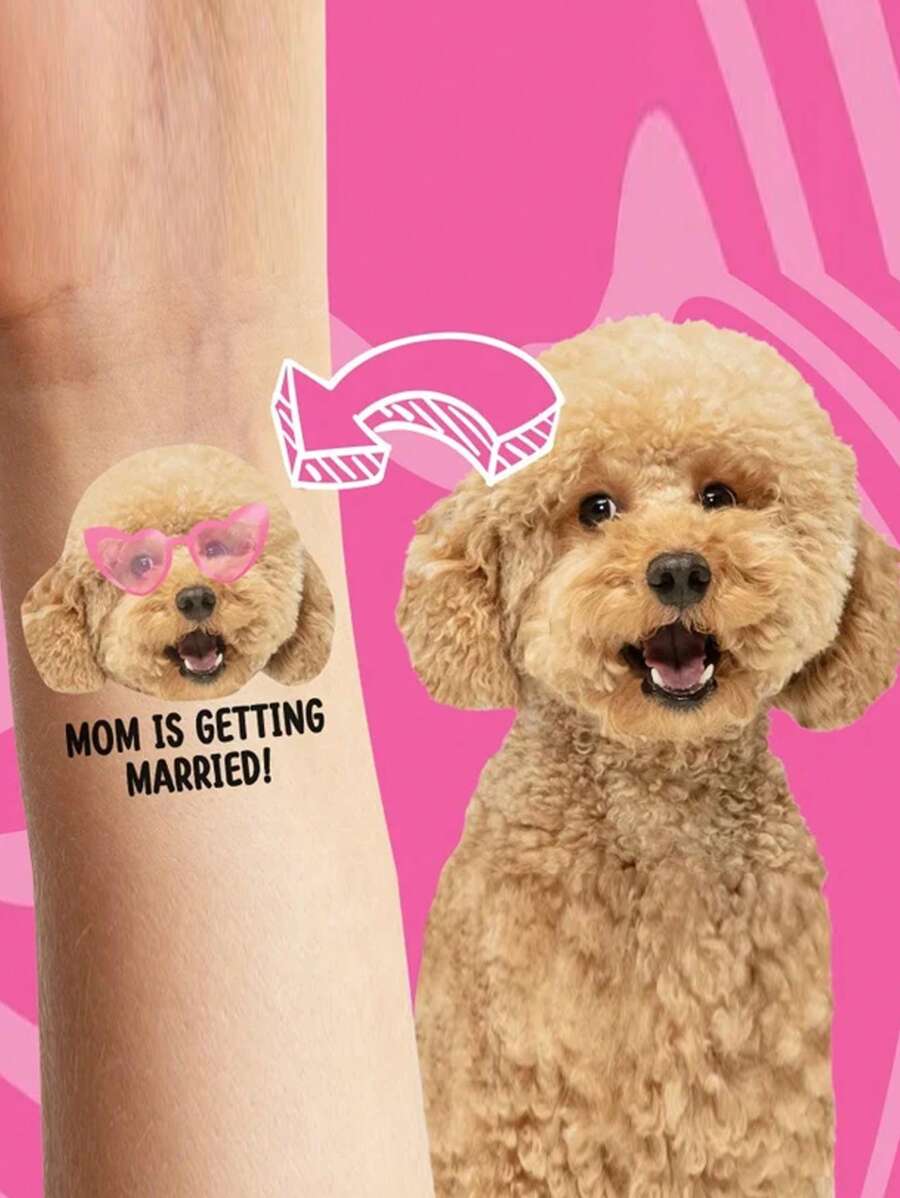 Custom Funny Tattoos, Custom Tattoos Bachelorette Party Gifts Bachelorette Tattoos - Groom Face Tattoos Bachelorette Party Gifts Bridesmaid Gifts, 1 Temporary Tattoo Sticker | Personalized Photo And Image Design | Can Be Used For Theme Parties, Birthdays, Holidays, Etc. | Suitable For Funny Decorations For Family, Friends, And Community Gatherings!