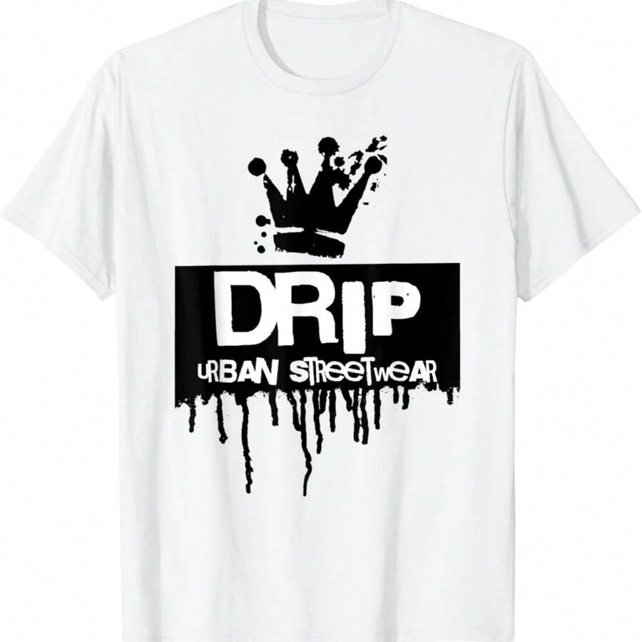 Drip King - Stylish Urban Streetwear Graffiti T-Shirt