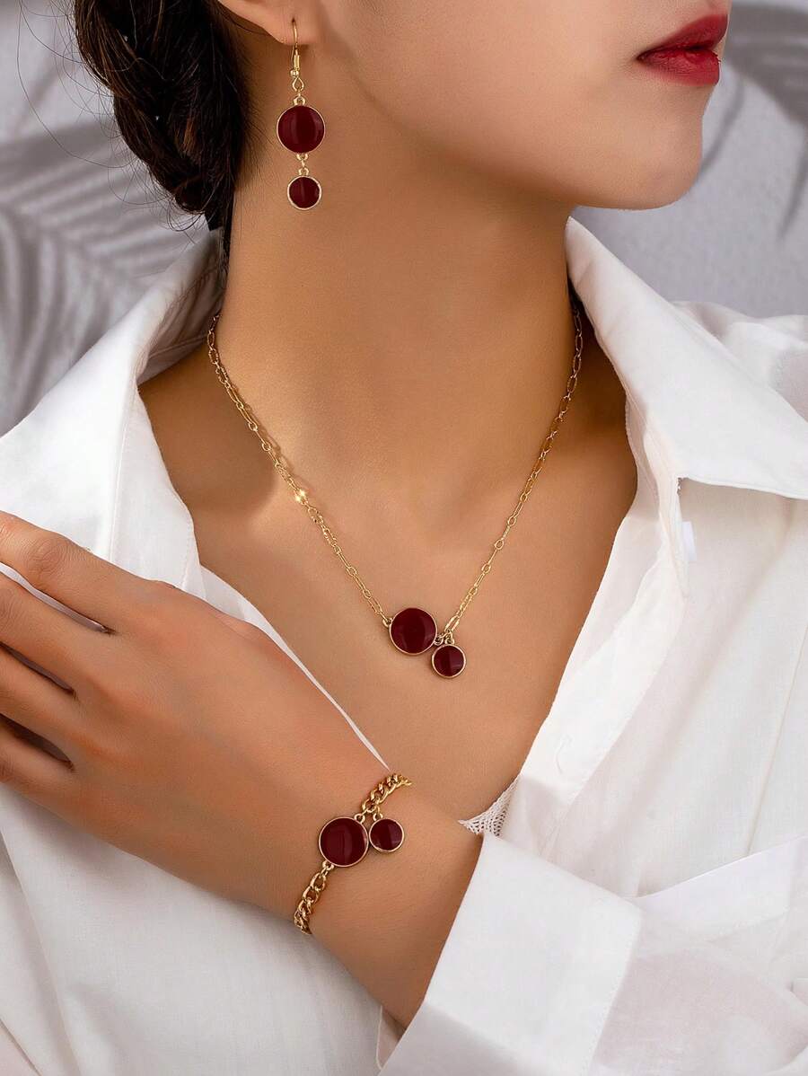 4 pièces Set de bijoux pour femmes en alliage de cuivre et de zinc avec glaçure goutte à goutte, (serti de strass blancs, faux diamant acrylique ou ciel étoilé en résine), exquis, à la mode, personnalisé, multicolore, convient pour un port quotidien, le trajet, les vacances, les fêtes et autres occasions