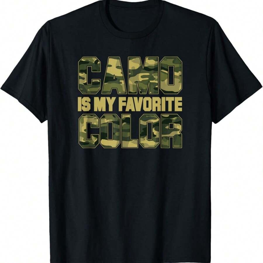Trendy Camo Is My Favorite Color T-Shirt